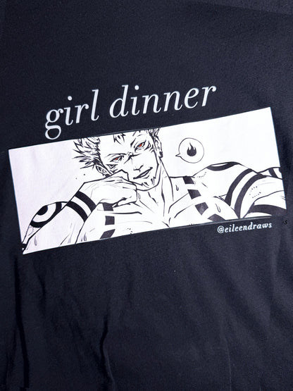 ❤️‍🔥 girl dinner shirts- sukuna ⛩️