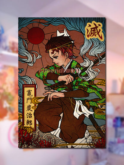🌊 Tanjiro 滅 Demon Slayer Print 🌊