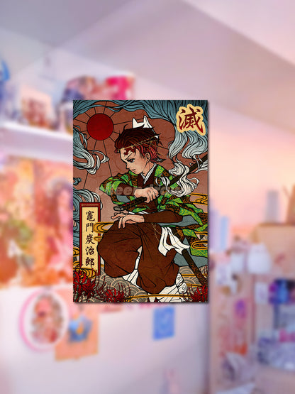 🌊 Tanjiro 滅 Demon Slayer Print 🌊