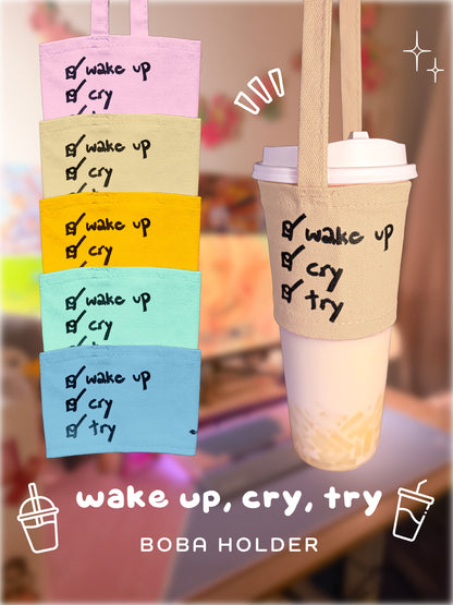 💔 sad girl hour boba holders 🧋